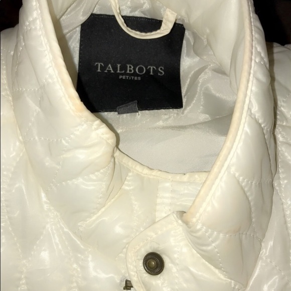 Talbots Cream Vest XLP - Picture 9 of 9